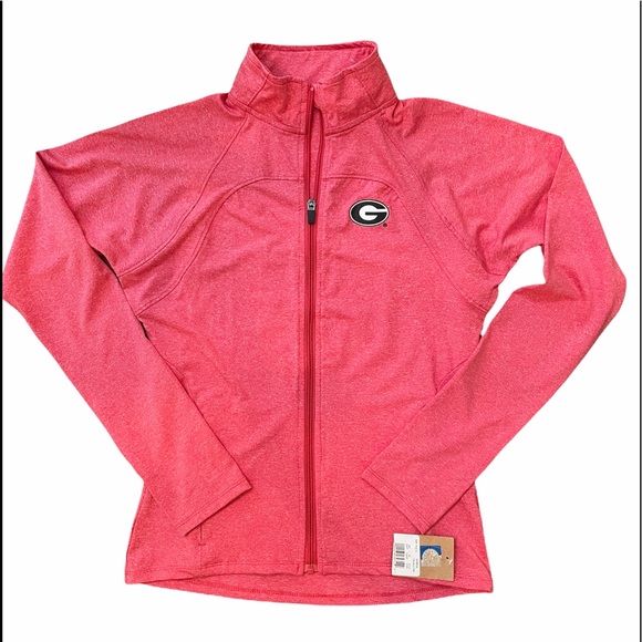 Rivalry Threads Jackets & Blazers - NEW UGA Georgia Bulldogs Rivalry Threads Ladies Zipper Jacket, Med 8-10